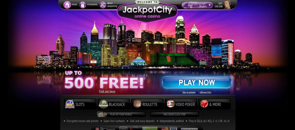 jackpot city online